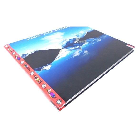 Switzerland Hardcover Large Book 4 Languages-Translations & Illustrations - Picture 3 of 12
